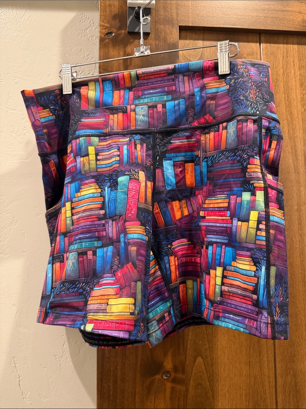 Constantly Varied Gear Multicolor Book-Stack Bike Shorts